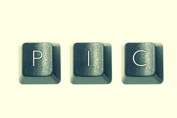 Klucze PC — Zdjęcie stockowe