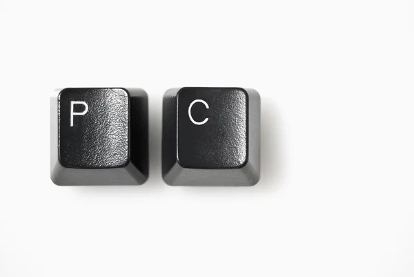 Klucze PC — Zdjęcie stockowe