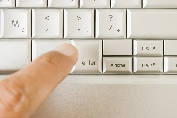 Finger-Keyboard — Stock Photo, Image