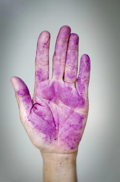 올려진된 손 — 스톡 사진
