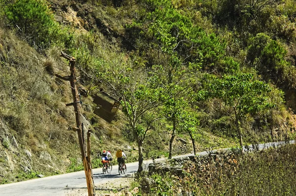 Mountain cykel äventyr — Stockfoto