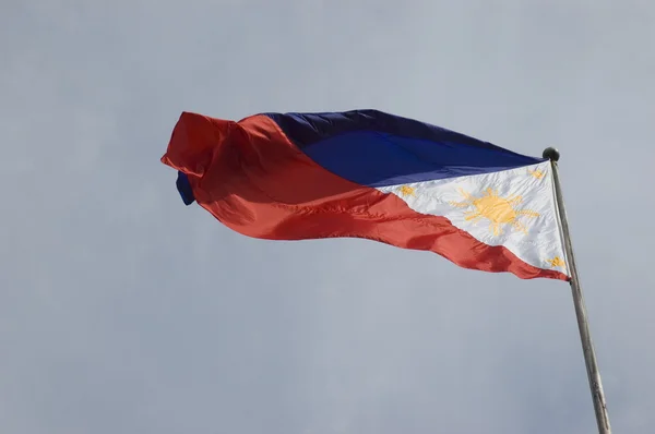 Filippijnse vlag — Stockfoto