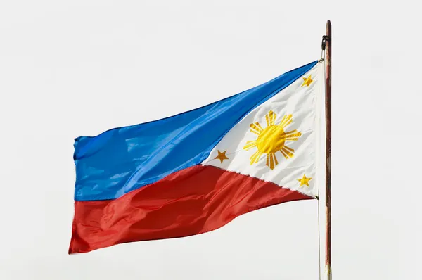 Σημαία Φιλιππίνων — Φωτογραφία Αρχείου