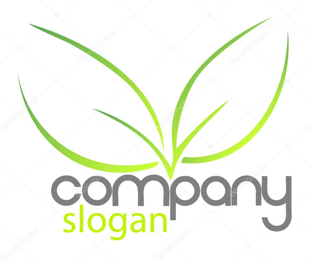 Logo for your company - illustration isolated on white