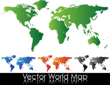 A green eco worlds clipart