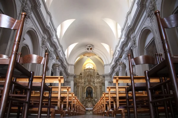 Interiér kostela — Stock fotografie