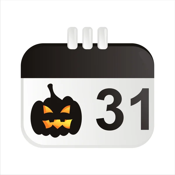 Halloween ikona — Stockový vektor