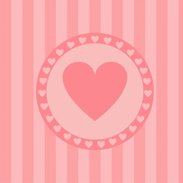 Fondo corazones — Vector de stock