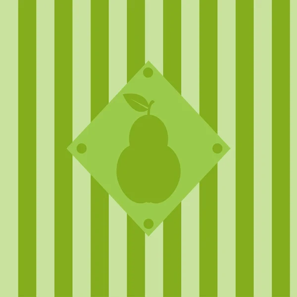 Fond de poire — Image vectorielle