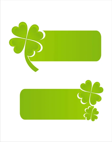 St. Patrick's day frames — Image vectorielle