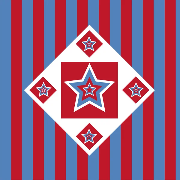 Американський кольорові зірочок фону — стоковий вектор