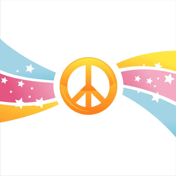 Barış arka plan — Stok Vektör