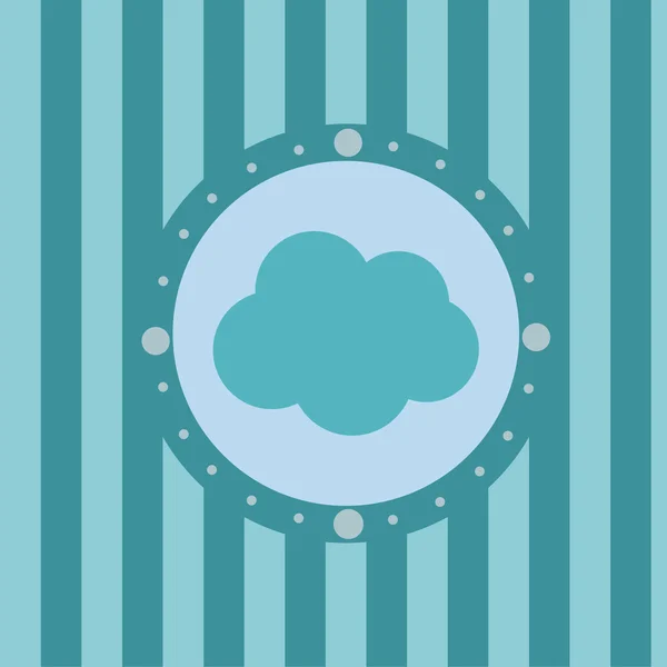 Cloud background — Stock Vector
