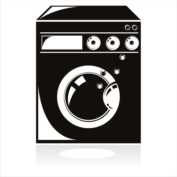 Icône machine à laver — Image vectorielle