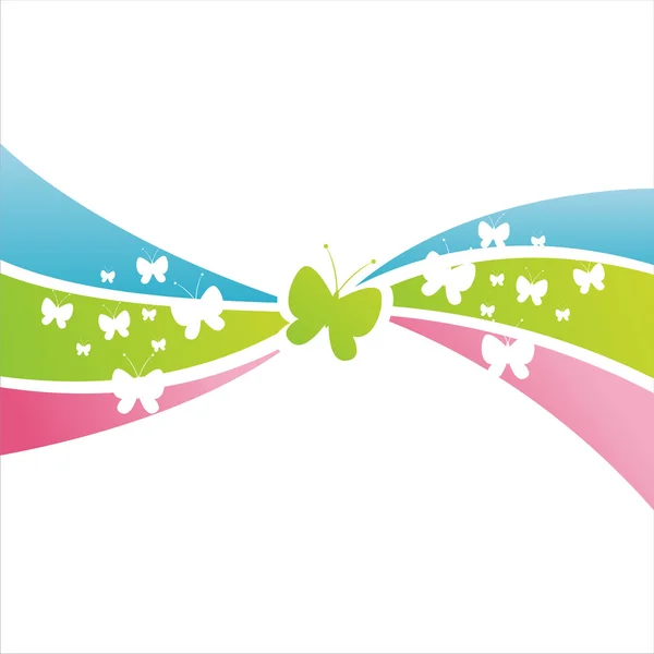 Fondo de mariposa — Archivo Imágenes Vectoriales