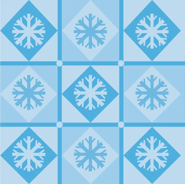 Winter pattern — Stock Vector