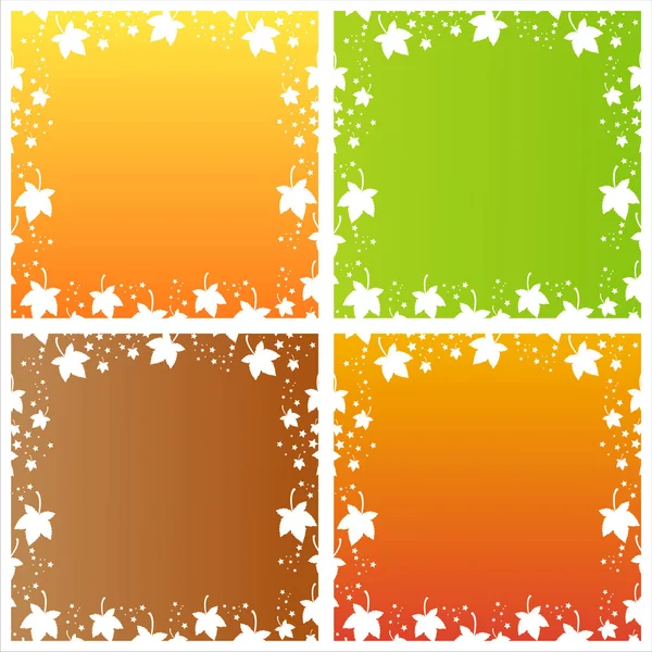Abstract autumn backgrounds — Stock Vector
