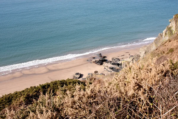 Spiaggia gallese — Foto Stock