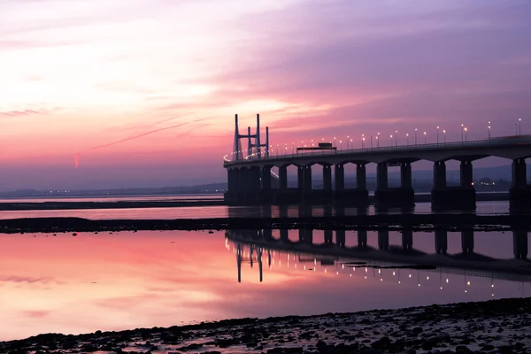 Il Ponte del Nuovo Severn — Foto Stock