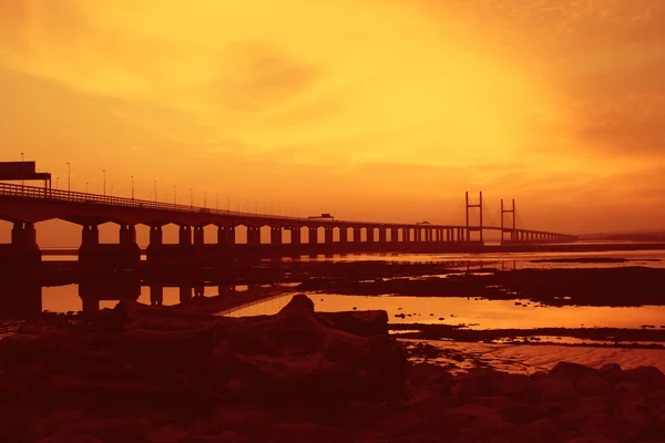 Мост Северн — стоковое фото