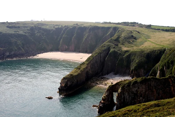 stock image Skrinkle Haven in Pembrokeshire