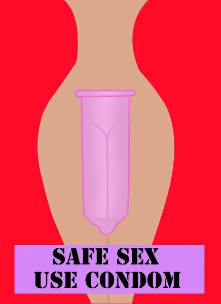Biztonságos szex Stock Kép