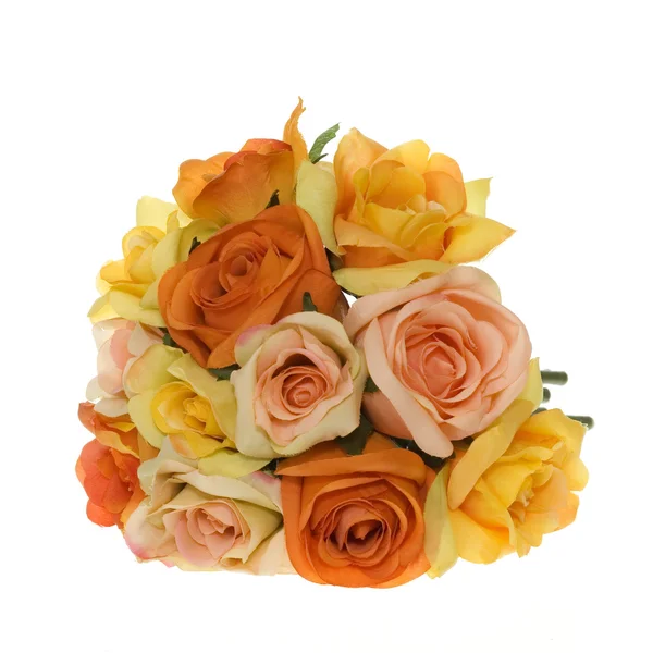 Bouquet de fleurs jaune, rose et orange — Photo