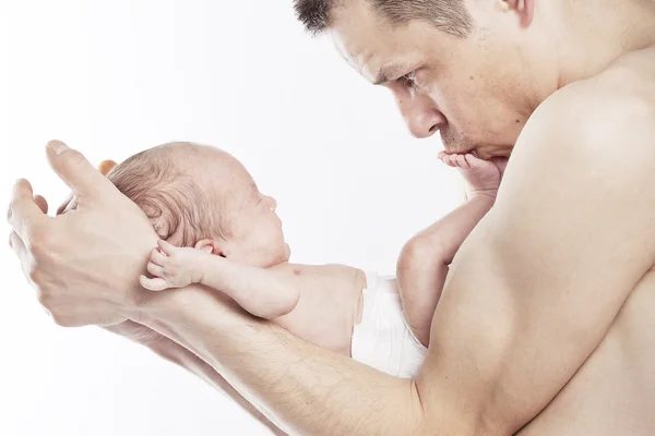 パパと赤ちゃん — ストック写真