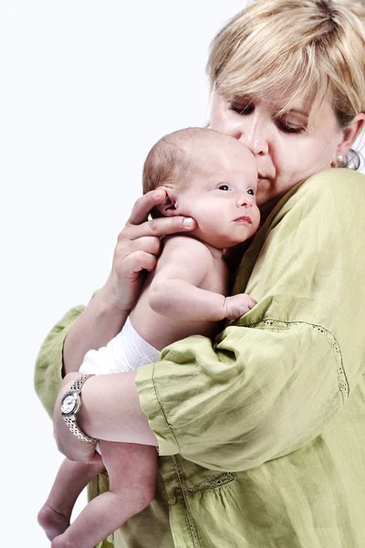 Mamá y el bebé —  Fotos de Stock
