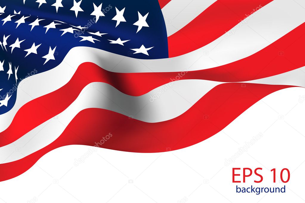 United States of America flag VECTOR