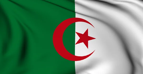 Vlag van Algerije — Stockfoto