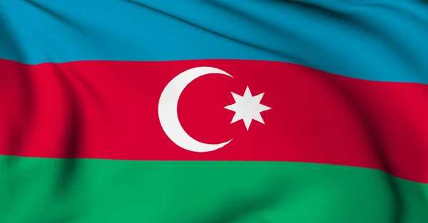 Bandera de Azerbaijan —  Fotos de Stock