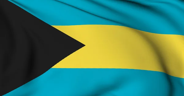 Vlag van de Bahama 's — Stockfoto