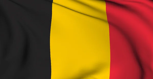 Bélgica bandera —  Fotos de Stock