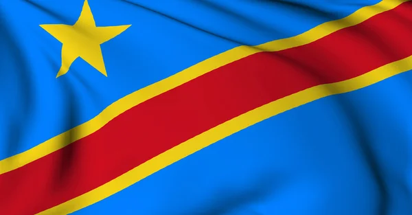 Flag of Congo Republic — Stock Photo, Image