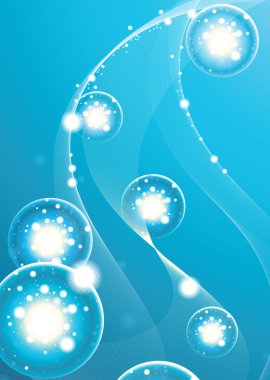 Abstract Background Light under Water clipart