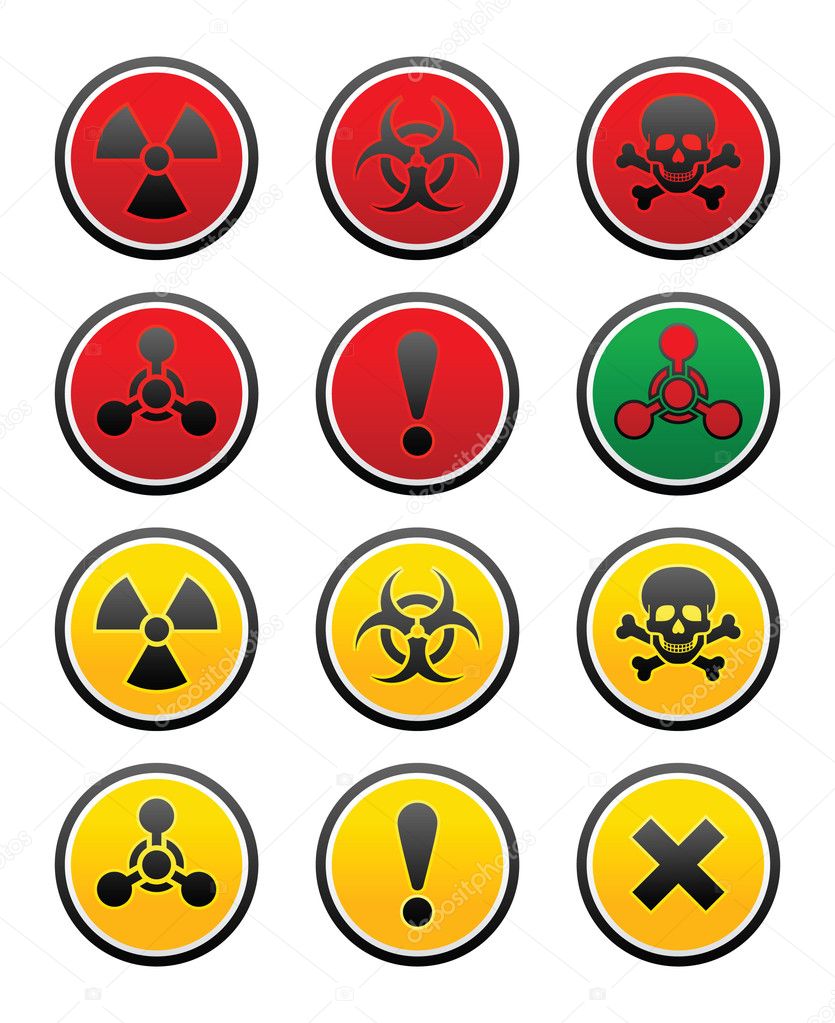 Symbols of hazard