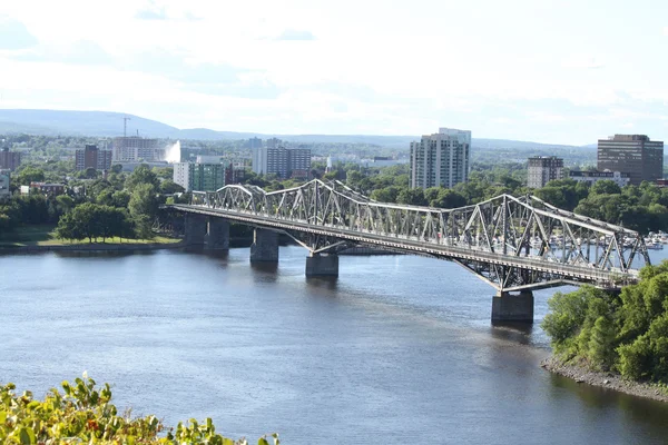 stock image Bridge Spaning Borders