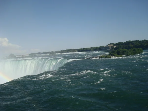 Niagara Falls at Brink — Stock Photo, Image