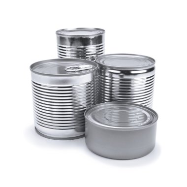 Tin cans clipart