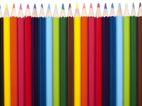 Pencil row — Stock Photo, Image