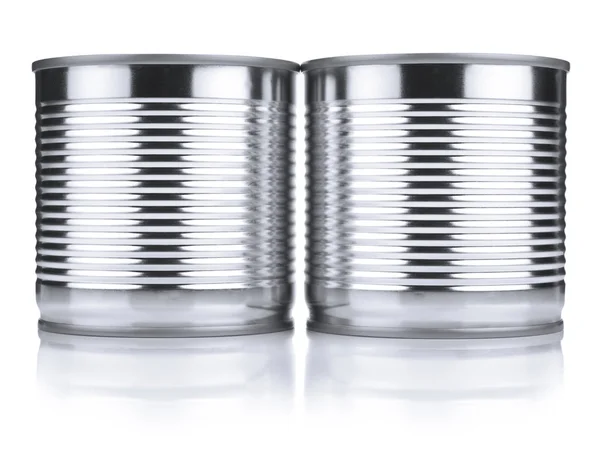 Twin cans — Stock Photo, Image