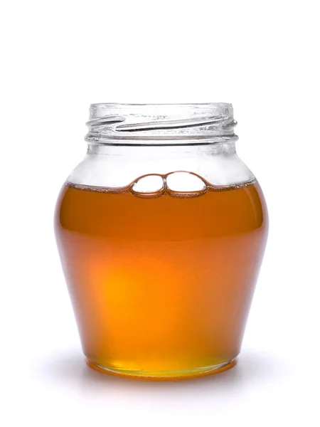 Honey jar Royalty Free Stock Images