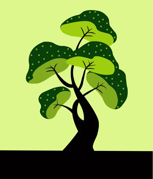 Süslenen ağacı — Stok fotoğraf
