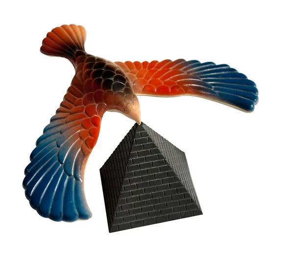 Balancing eagle toy — Stock Photo, Image