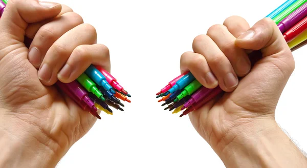 Colorful markers — Stock Photo, Image