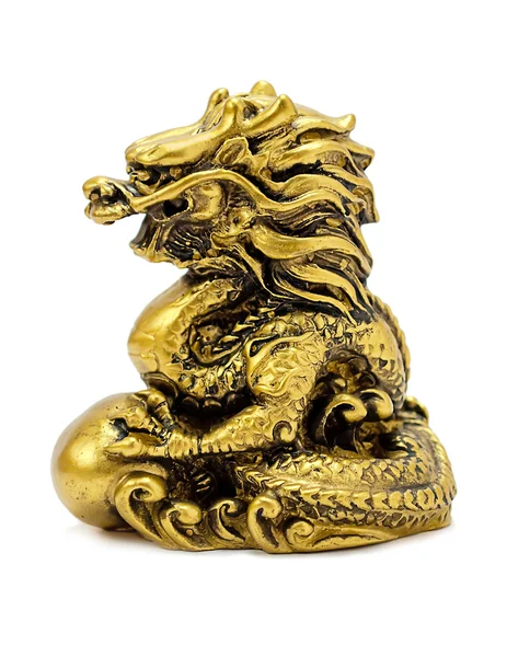 Золотой дракон . — стоковое фото