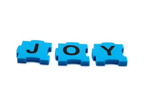 Joy puzzle. — Stock Photo, Image