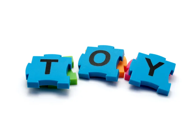 Toy puzzle. — Stock Photo, Image