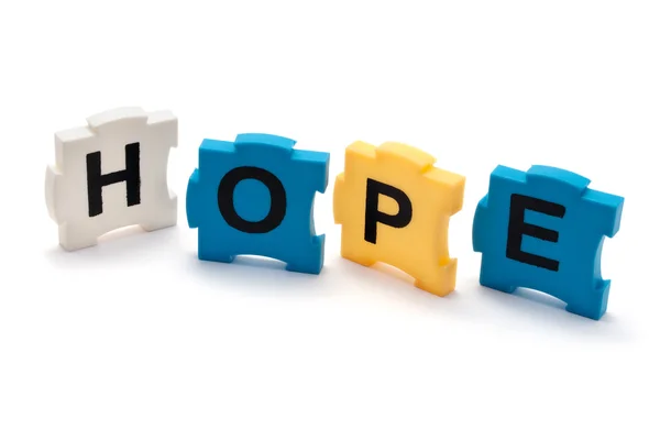 Hope puzzle. — Stock Photo, Image